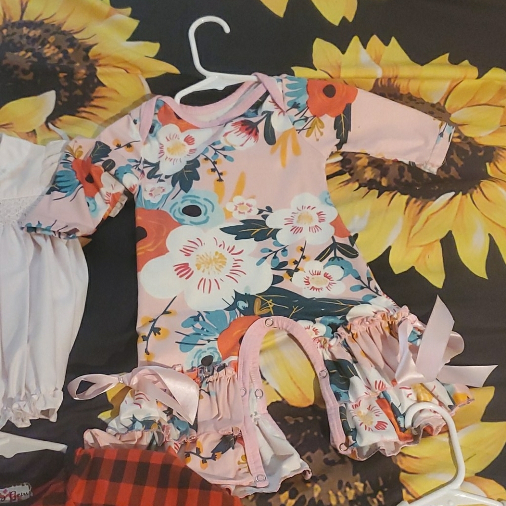 0-3 month baby girl clothes